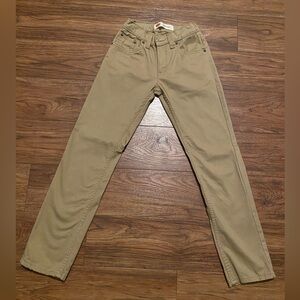 Levi’s Big Boy khaki pants: Size 12/Slimfit